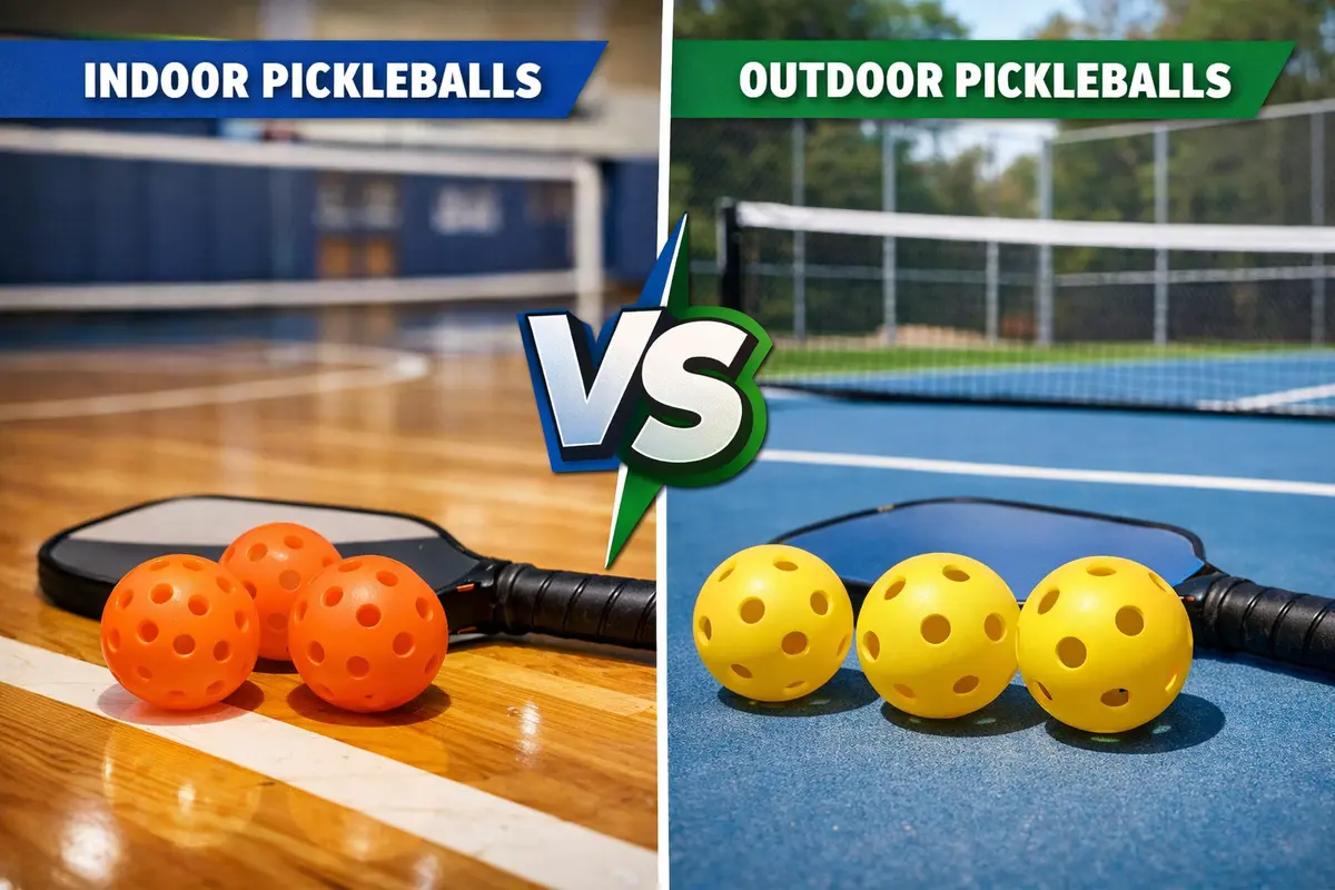 outdoor pickleball balls vs indoor
