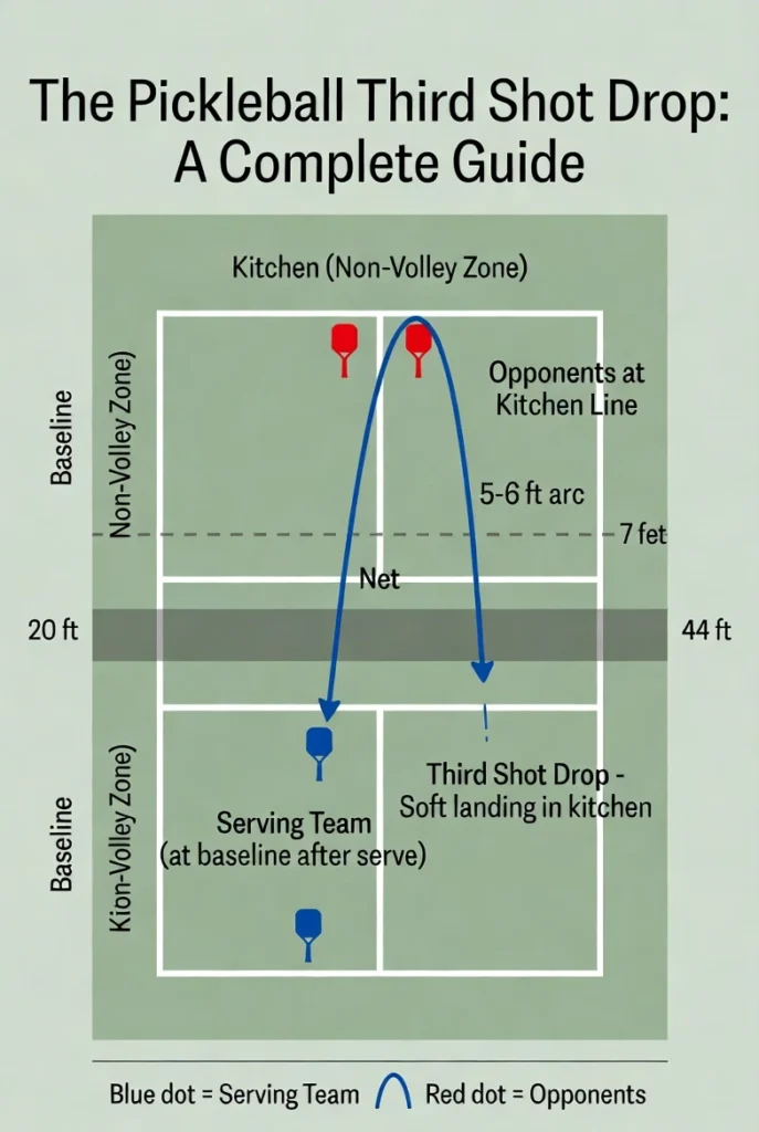 the Pickleball Third Shot Drop