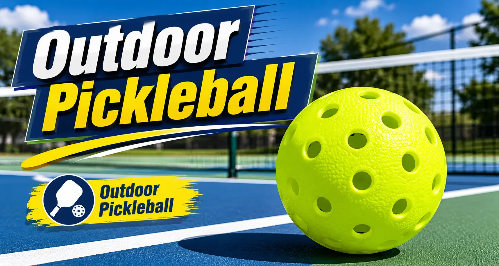 outdoor pickleball ball