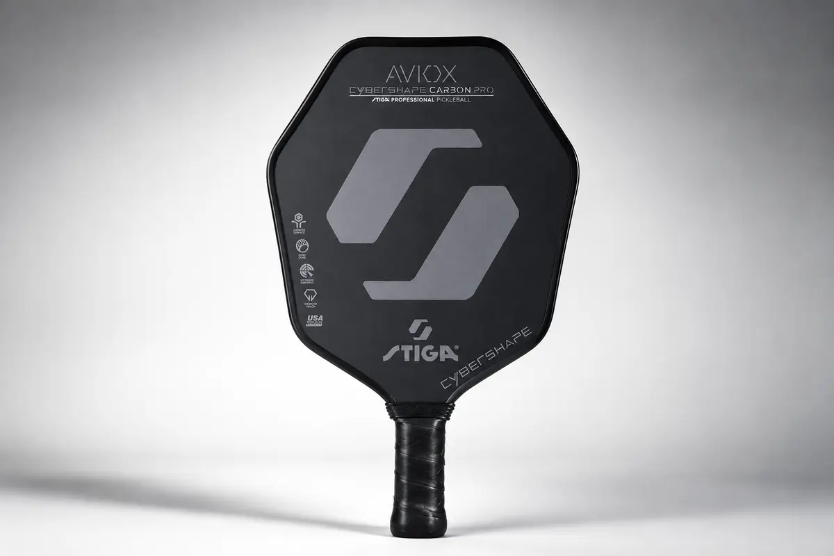 Stiga Aviox Cybershape Carbon Pro Pickleball-Paddle