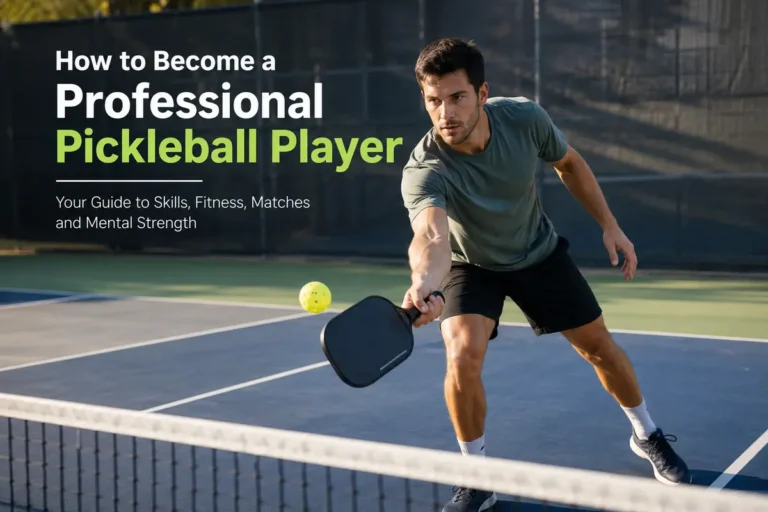 how to become a pro pickleball player