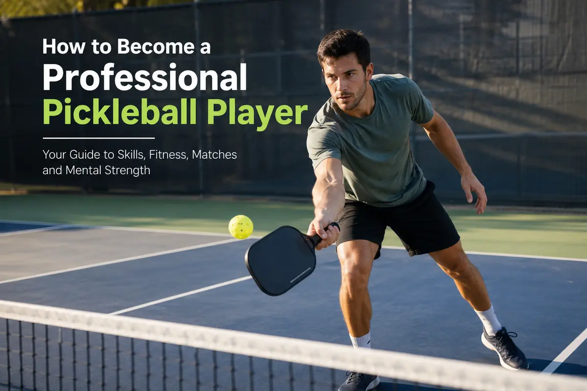 how to become a pro pickleball player