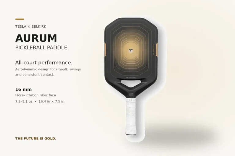 Tesla Aurum Pickleball Paddle